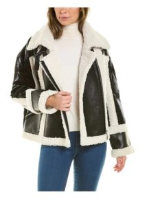 Sherpa-lined Jacket