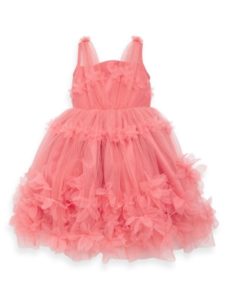 Little Girl's & Girl's Lily Draped Ball Dress