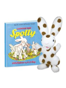 Spotty Bunny Plushie & Book 2-piece Set
