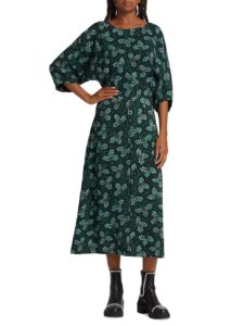 Lyss Printed Midi-dress