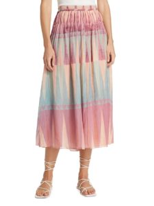 Yasinia Geometric Skirt