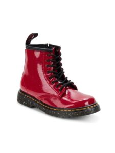 Little Girl's 1460 Cosmic Glitter Patent Leather Booties