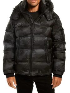Camo Glacier Puffer Jacket