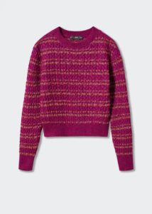 Lurex Braided Sweater