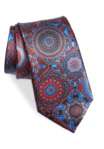 Medallion Silk Tie