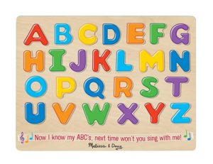 Wooden Alphabet Sound Puzzle - Wooden Puzzle with Sound Effects