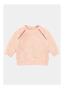 Girl's Dicte Velour Sweatshirt, Size 6m-24m