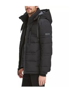 Men's Huxley Crinkle Down Jacket with Removable Hood