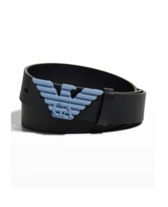 Boy's Eagle Buckle Belt, Size Xs-l