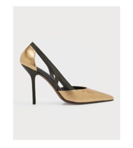 Metallic D'orsay 100mm Pumps