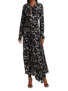 Adikia Asymmetrical Maxi Dress