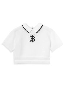 Baby Girl's & Little Girl's Monogram Motif Polo Shirt