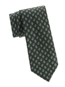​paisley Silk Jacquard Tie