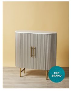 34in 2 Door Cabinet with Stone Top