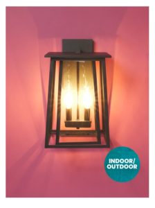 9x15 Indoor Outdoor Velza Wall Lantern