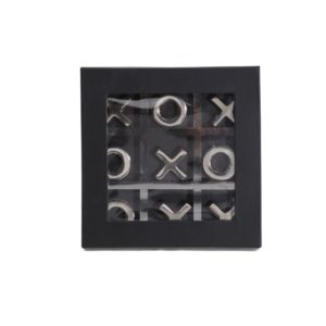 Wood Tic Tac Toe Tabletop Decor