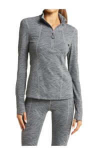 Basalt Jacquard Half Zip Running Top