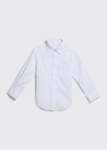 Boy's Standard Button Down Shirt, Size 3t-16