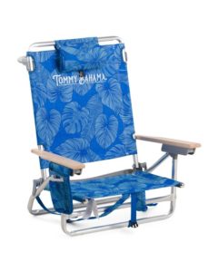 Backpack Beach Chair with Insulated Cooler Pocket