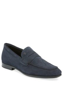Men's Moccasino Suede Penny Loafers