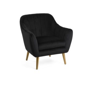 Velvet Accent Chair