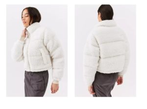 Nuptse Sherpa Puffer Jacket