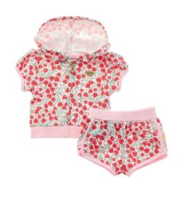 Juicy Couture 2pc Hoodie & Short Set