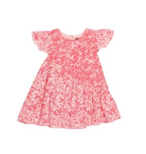 Toddler Girl Asymmetrical Ruffle Dress