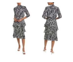 Tyler Böe Elise Silk Midi Dress