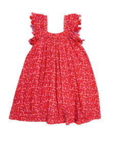 Little Girl Gauze Tassel Dress Size 4-6