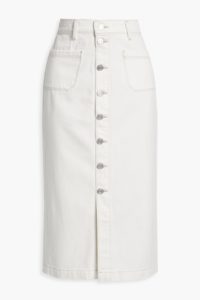 Le Bardot Denim Midi Skirt
