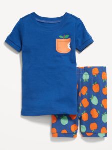 Matching Unisex Snug-fit Printed Pajama Set for Toddler & Baby