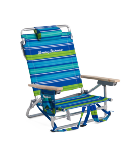 Backpack Beach Chair with Insulated Cooler Pocket