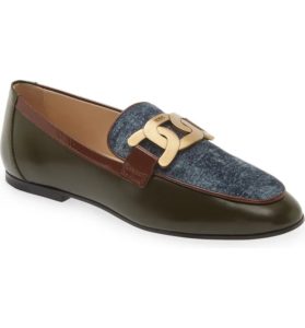 Kate Chain Mixed Media Loafer (women)