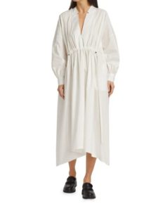 Bridge Gathered Midi Dress