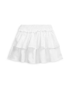 Girls' Tiered Cotton Seersucker Skirt - Little Kid, Big Kid