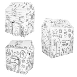 Color-your-own Playhouses
