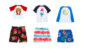 Boys Swim Top and Swim Shorts Up to 59% off