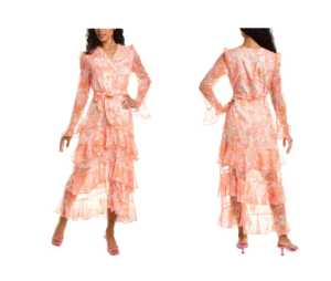 Beulah Ruffle Maxi Dress