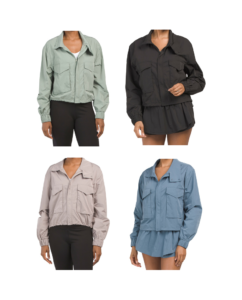 Upf 50 Radiant Commuter Cinch Hem Windbreaker Jacket