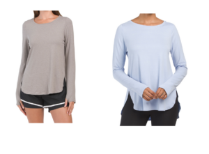 Crew Neck Long Sleeve Tee