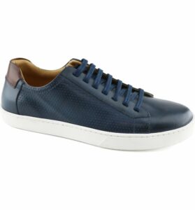 Glendale Perforated Leather Sneaker (men)