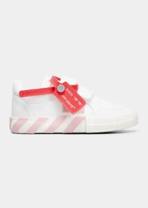 Girl's Arrow Canvas Grip-strap Low-top Sneakers, Toddler/kids