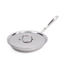Stainless Steel Covered Fry Pan