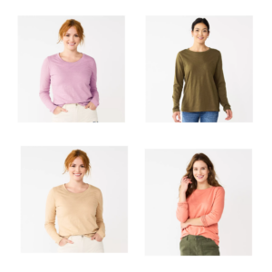 Everyday Crewneck Long Sleeve Tee