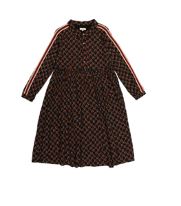 Girls Tulip Print Shirt Dress