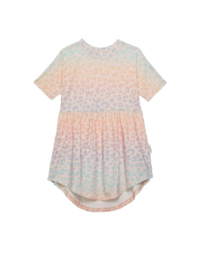 Rainbow Hux Swirl Dress (infant/toddler)