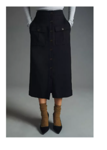 Sunday in Brooklyn Cargo Midi Skirt