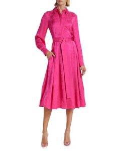 Floral Belted Shirtdress