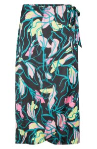 Ulina Floral Wrap Skirt
